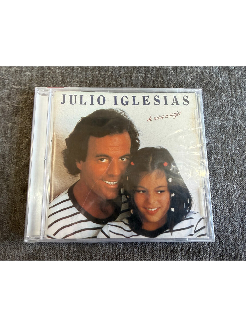 Julio Iglesias - De Niña A Mujer CD (1995 Sony Discos) Latin Pop Ballads NEW